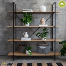 Kệ trưng bày Blake gỗ tự nhiên