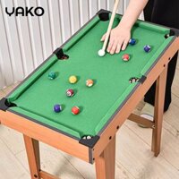 YAKO Bàn Bi A gỗ thật chân cao Đồ chơi thể thao - chất cao cấp an toàn giúp bé vận động phát triển