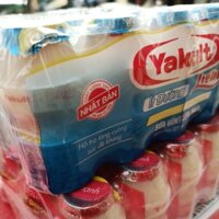 YAKULT xanh ít đường(5 lốc)25 chai.