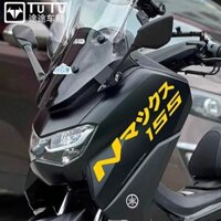 YAMAHA motorcycle stickers, NMAX155 motorcycle side decals in Japanese, NMAX155 motorcycle shell decorative stickers
