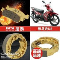 Yamaha Nữ Cong Chùm Xe Máy U8 110 Phía Trước Bánh Sau Má Phanh Đĩa Má Phanh Trống Phanh Phanh Phụ Kiện Giày