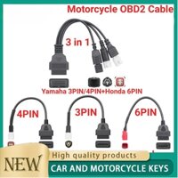 YAMAHA Xps Dây Cáp Nối Dài 3pin 4pin obd 2 obd 2 Cho Xe Mô Tô honda moto 6pin Sang 16pin obd2