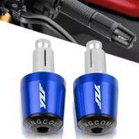 Yamaha YZF R15 R25 R3 R1 2013-2020 Tay Cầm Tay Cầm Kết Thúc 1 Cặp 7 / 8 "22MM CNC Thanh Nhôm Cuối Tay Cầm Thanh Cầm Nắp Thanh Trượt Phụ Kiện Xe Máy
