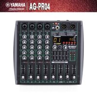 yamaha/AG-PRO4 chính hãng mixer karaoke,99 DSP Effects,USB có card âm thanh,USB ghi âm máy tính,ghi đĩa U ghi trực tiếp