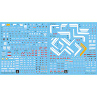 YAN FLAME Water Slide Decal GHOST MG 1/100 Dynames Fluo Type (MG006)