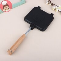 Yanca double-sided sandwich pan non-stick grill frying pan sandwiches omelettes pancakes maker bread toast breakfast machine camping vn