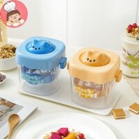 Yanca Mèo Dễ Thương Cà Phê Sữa Chua Lọc Máy Làm Sữa Chua Tự Làm Sữa Đậu Nành Phô Mai Whey Tách Thoát Nước Lưới Mịn Lọc VN