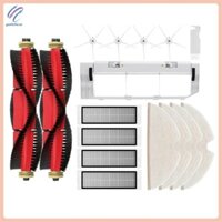 [Yanfeifei.vn] Dành cho Roborock S5 Max, S6 MaxV, S4 Max, E2, E3, E4, E5, Xiaomi 1S, SDJQR01RR Bộ lọc bàn chải bên con lăn Bộ phận hút bụi