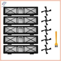 [Yanfei.vn] Bộ phận máy hút bụi robot Bộ lọc HEPA cho Neato Botvac D Series D3 D4 D5 D6 D7 D70 Bộ lọc thay thế Bàn chải bên