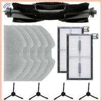 [Yanfei.vn] Dành cho máy hút bụi Robot Eufy X8 Pro Serie X8 Pro SES Bàn chải bên chính Bộ lọc Hepa Bộ phận vải lau nhà