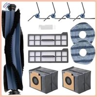 [Yanfei.vn] Dành Cho Máy Hút Bụi Robot Eufy X10 Pro Omni Bàn Chải Bên Chính Bộ Lọc Hepa Miếng Lau Nhà Túi Bụi Phụ Kiện Thay Thế