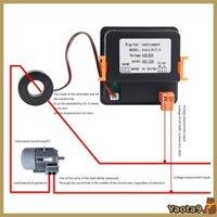 Yao AC50-500V AC1-120A Đồng hồ đo dòng điện áp kỹ thuật số Vôn kế Ampe kế Ampe kế