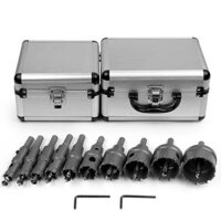 Yaoao thép không gỉ hợp kim đặc biệt dụng cụ mở lỗ khoan tấm kim loại doa mũi khoan tấm sắt nhôm dùi bộ mũi khoan tường Mũi khoan