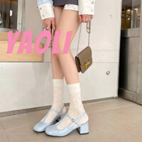 YAOLI MIU Ví Da Dạng Bơm mary jane Đa Năng Thời Trang Mới Và Tiện Lợi Dành Cho Bạn Nữ