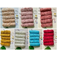 Yarn - Len Nhung 3.5mm | Siêu mềm mịn, dày - Sợi to | Đan móc thú váy áo khăn mũ... | Terri Store