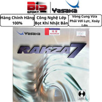 Yasaka Rakza 7 - Mặt Vợt Bóng Bàn Chính Hãng - Công Nghệ Lớp Bọt Khí Nhật Bản