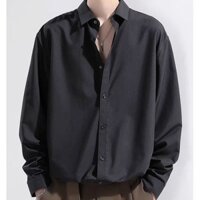 Yazhiniao Áo Sơ Mi Dáng Rộng Thời Trang Hàn Quốc Cao Cấp Cho Nam