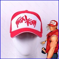 Yb3 Fatal Fury Terry Bogard Xuân Thu Hoạt Hình Mới Vịt Lưỡi Mũ Thêu Nguyên Chất cotton Mũ Bóng Chày BY3