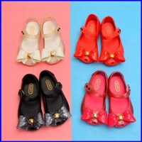 Yb3 Melissa bé gái trẻ em Giày thạch công chúa bé gái dép Velcro hoạt hình trẻ em bướm kết quả đông lạnh trẻ em p