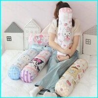 [Yb3] Sanrio Kuromi HelloKitty My Melody Hoạt Hình Cô Gái Dễ Thương Gối Cột Dài Cô Gái Đệm Giường Ký Túc Xá Tựa Đầu C