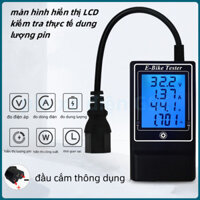 YB36D Đồng Hồ Đo Điện Đo Dung Lượng Pin Lithium bình ắc quy chì 8v-150v dòng điện tối đa 15A