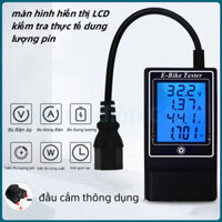 YB36D Đồng Hồ Đo Điện Đo Dung Lượng Pin Lithium bình ắc quy chì 8v-150v dòng điện tối đa 15A