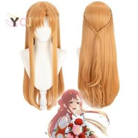 Ycj Anime Sword Art Online Asuna Cosplay Tóc Giả Dài Hạt dẻ Tóc Trang Phục Chủ Đề Tiệc Tóc Tổng Hợp Đang Bán
