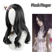 Ycj Attack On Titan Pieck Finger Cosplay Tóc Giả Dài 60cm Tóc Đen Chịu Nhiệt Tổng Hợp Tóc Giả Halloween Đảng Phụ Nữ Vai Trò Đạo Cụ Đang Bán