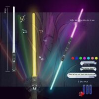 ♨yckqybi2rkKiếm phát sáng katana - Đồ chơi kiếm Nhật kata nhựa có đèn và âm thanh-aFtx