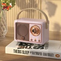 [Yds] Loa Bluetooth V5.0 âm thanh nổi Hifi Retro Loa cổ điển không dây di động 2 (2.0) 5W Nhựa 3W DC Toàn dải 50hz-20khz FX0225