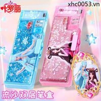 Ye Luoli Mật khẩu đa chức năng Hộp văn phòng phẩm Trường trung học cơ sở Phong cách nữ sinh 2025 Phong cách mới Hộp đựng bút chì bé trai công nghệ cao dành cho bé gái Hộp đựng bút chì văn phòng phẩm có giá trị cao Trường tiểu học Trẻ em cỡ lớn