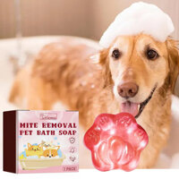 Yegbong Pet Jelly Soap Cat Dog Hair Cleaning Beauty Soft Care Pet Mite Removal Xà phòng làm sạch B2.24