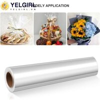 Yelgirla Cellophane Wrap Roll Arts Crafts Phim thủ công mỹ nghệ thủ công trong suốt