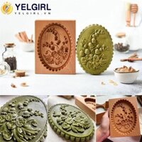 Yelgirla Khuôn Làm Bánh Quy / Bánh Gừng / Bánh Quy Bằng Gỗ