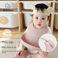 Yếm ăn cho bé Ins Thực phẩm bổ sung cho trẻ em Yếm chống thấm nước 0-3 tuổi