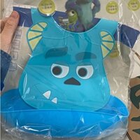 Yếm ăn dặm máng ăn dặm tháo rời silicon Sulley Disney cho trẻ em