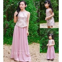 Yếm đôi mẹ và bé Cherry Set