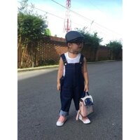 Yếm jean phong cách Hàn Quốc