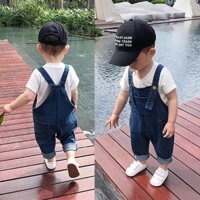 Yếm jeans cho bé