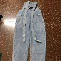 Yếm jeans nữ