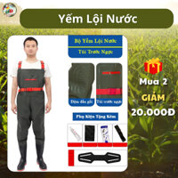 Yếm lội nước liền ủng, quần lội nước liền ủng dành cho dân lao động - Hàng loại 1