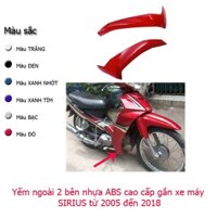 Yếm ngoài BÊN PHẢI nhựa ABS cao cấp gắn xe máy SIRIUS từ 2005 đến 2018