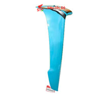 Yếm Phải Wave 100 (Alpha "A") Màu Xanh Ngọc *BG132M* (Có Tem) Chính hãng Honda - 64750KWY940ZA
