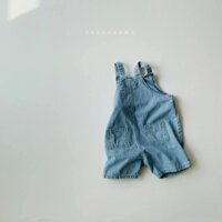 Yếm quần denim