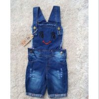 Yếm quần jean bé gái giá 160k - sale còn 130k (10-18ky)