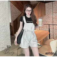 yếm quần Jean rút dây hai bên ảnh thật cuối lyie