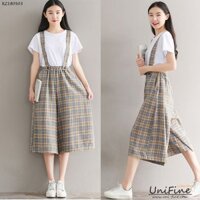 Yếm quần nữ caro - KZ180503