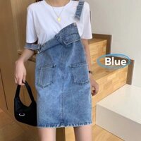 yếm váy jean siêu cute