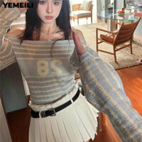 YEMEILI áo len cardigan áo khoác cardigan Trendy Minimalist Phong cách Popular WMY2491EKB 39Z240922