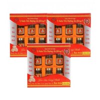 Yến Ăn Kiêng - Combo 3 Hộp Nước Yến Sào Isomalt Đường Ăn Kiêng Cung Đình 15% Tổ Yến Thật